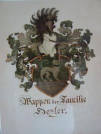 Wappen der Familie Hezler